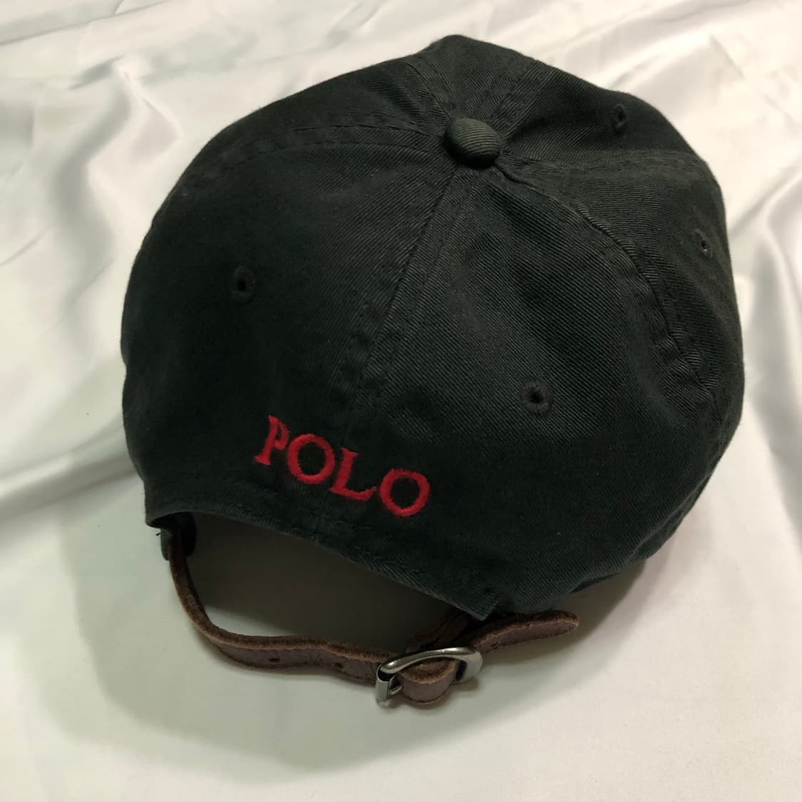 폴로 랄프로렌 블랙 볼캡 모자 상품이미지2