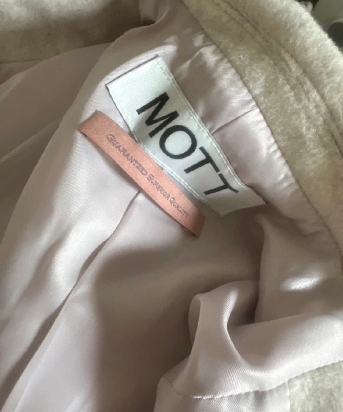 MOTT 모트 2버튼 울 자켓 새상품 상품이미지3