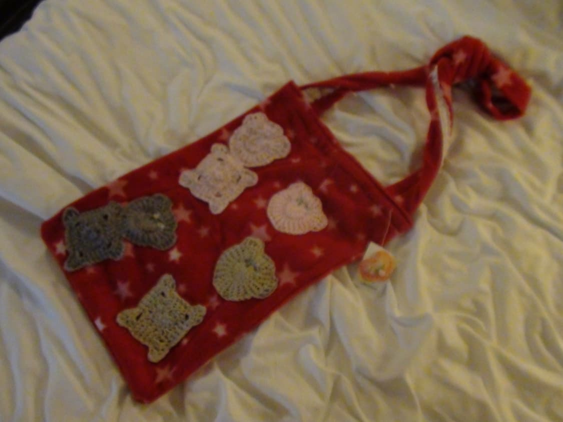 iknowcatamari 핸드메이드 곰돌이 가방 상품이미지1