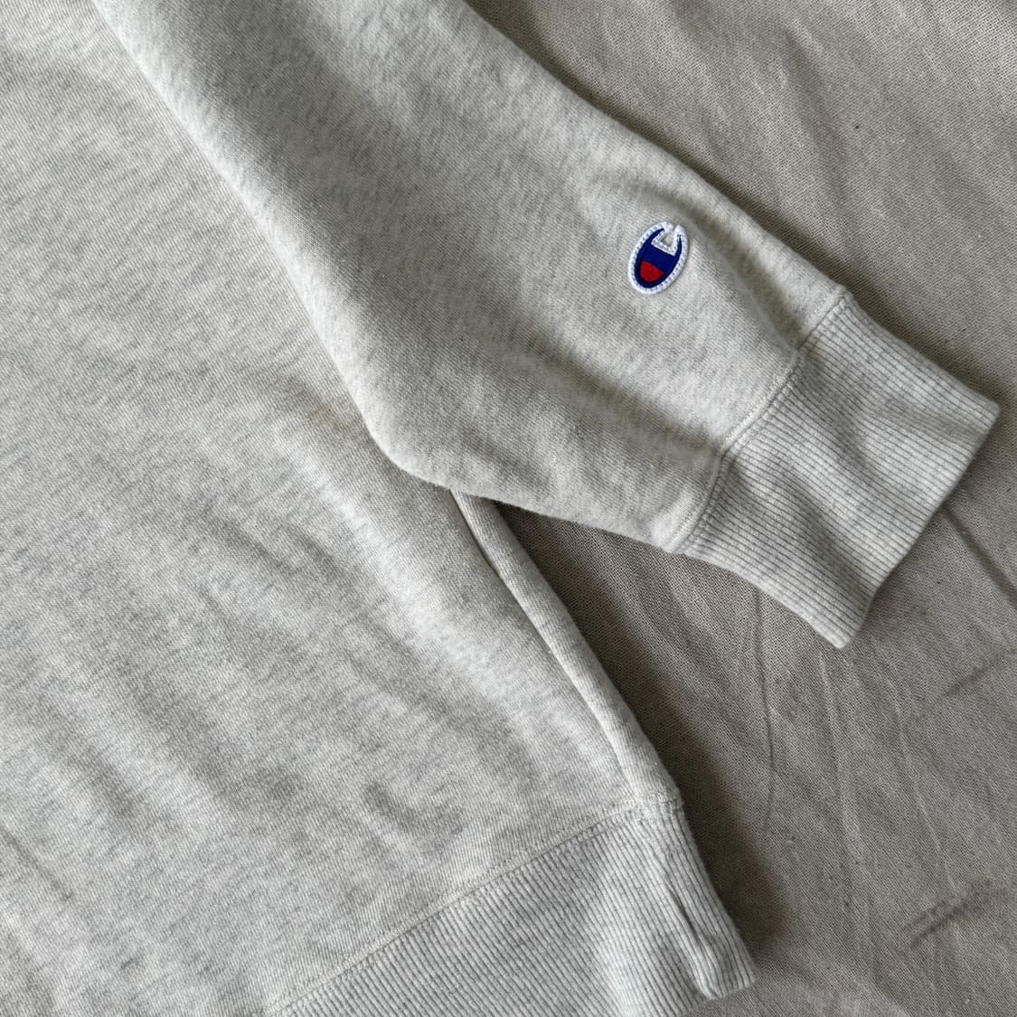 챔피온 오트밀 자수 맨투맨 XL 상품이미지4