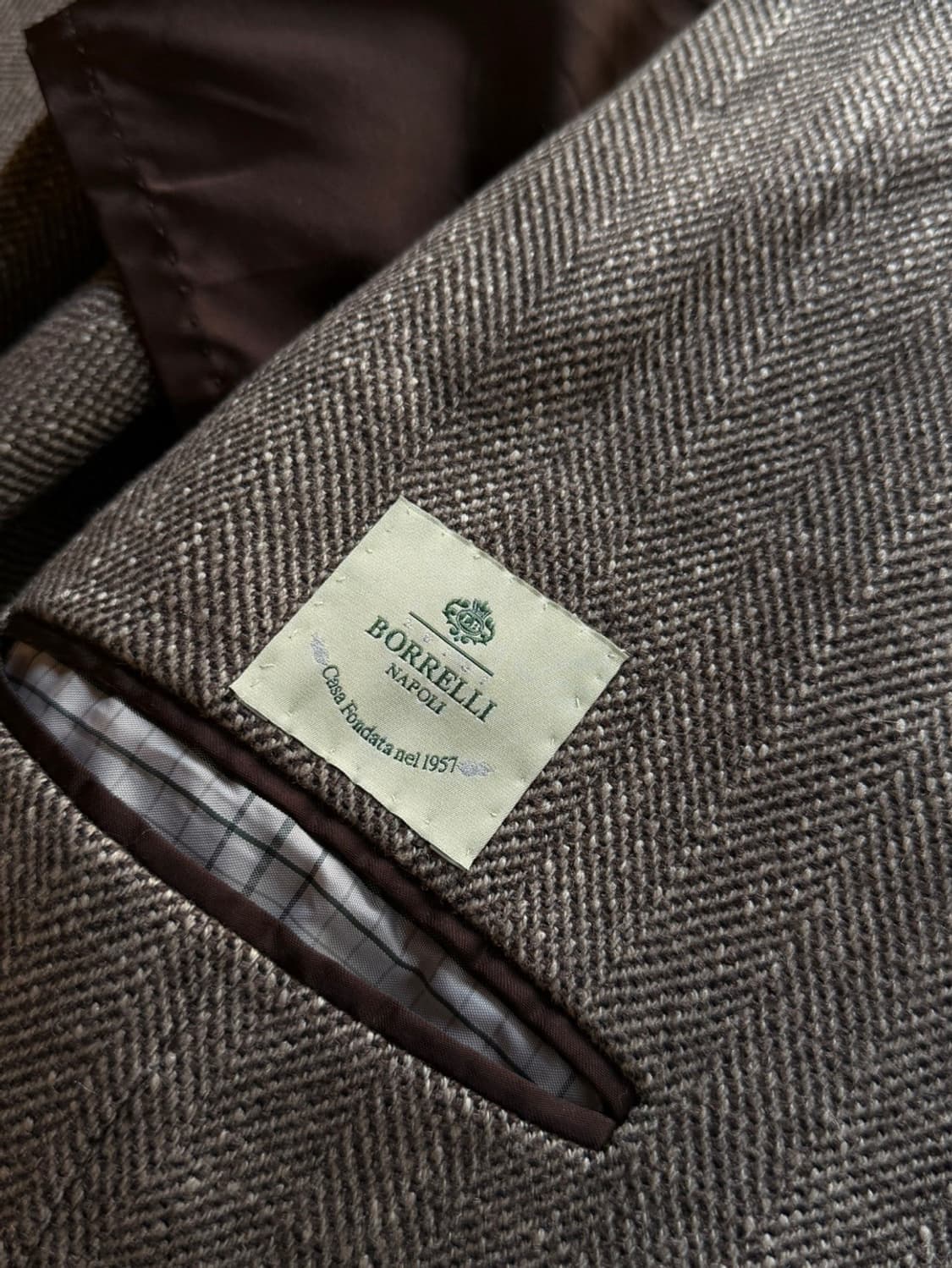 루이지 보렐리 체스터필드 코트 105 상품이미지4