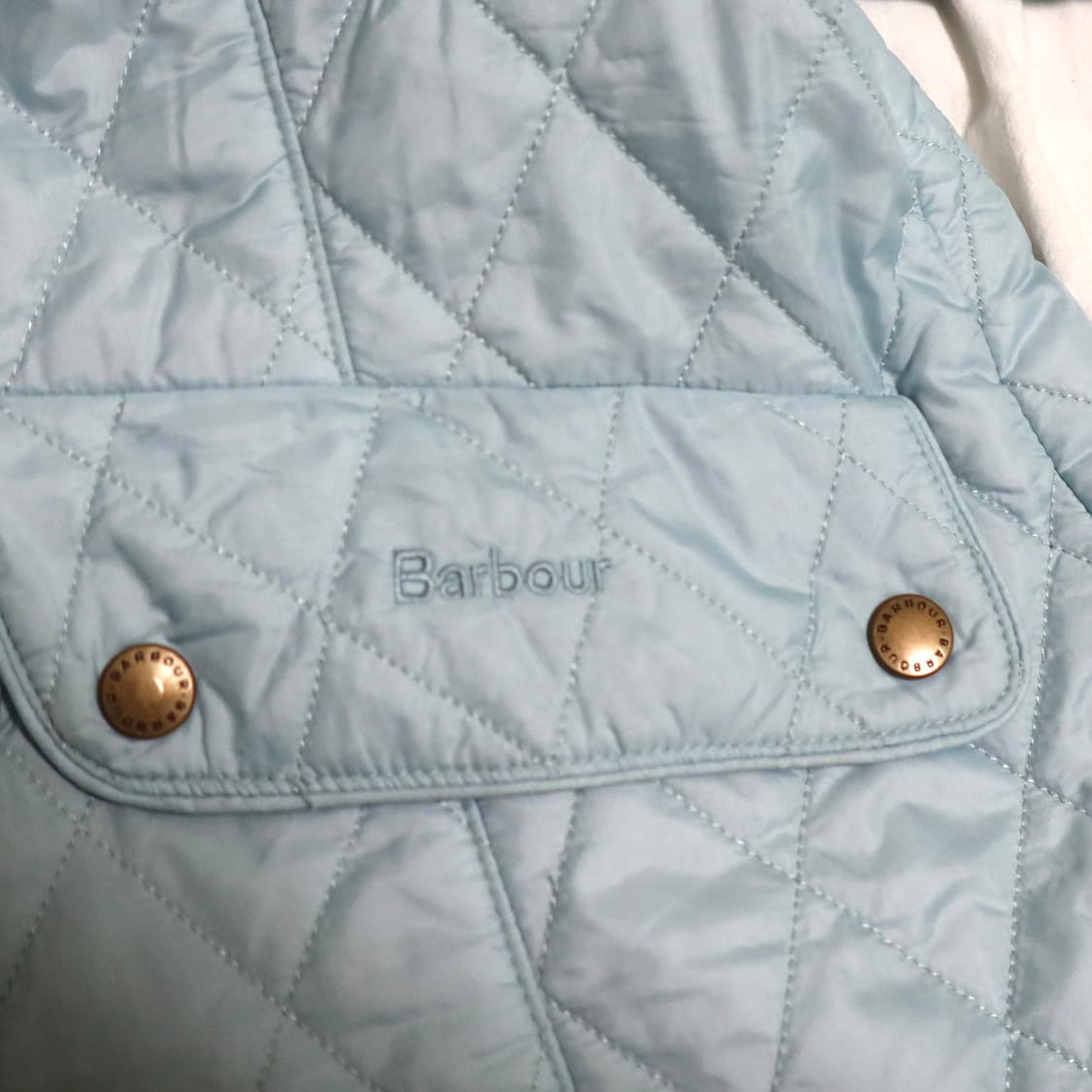Barbour Vintage 민트 패딩 상품이미지4
