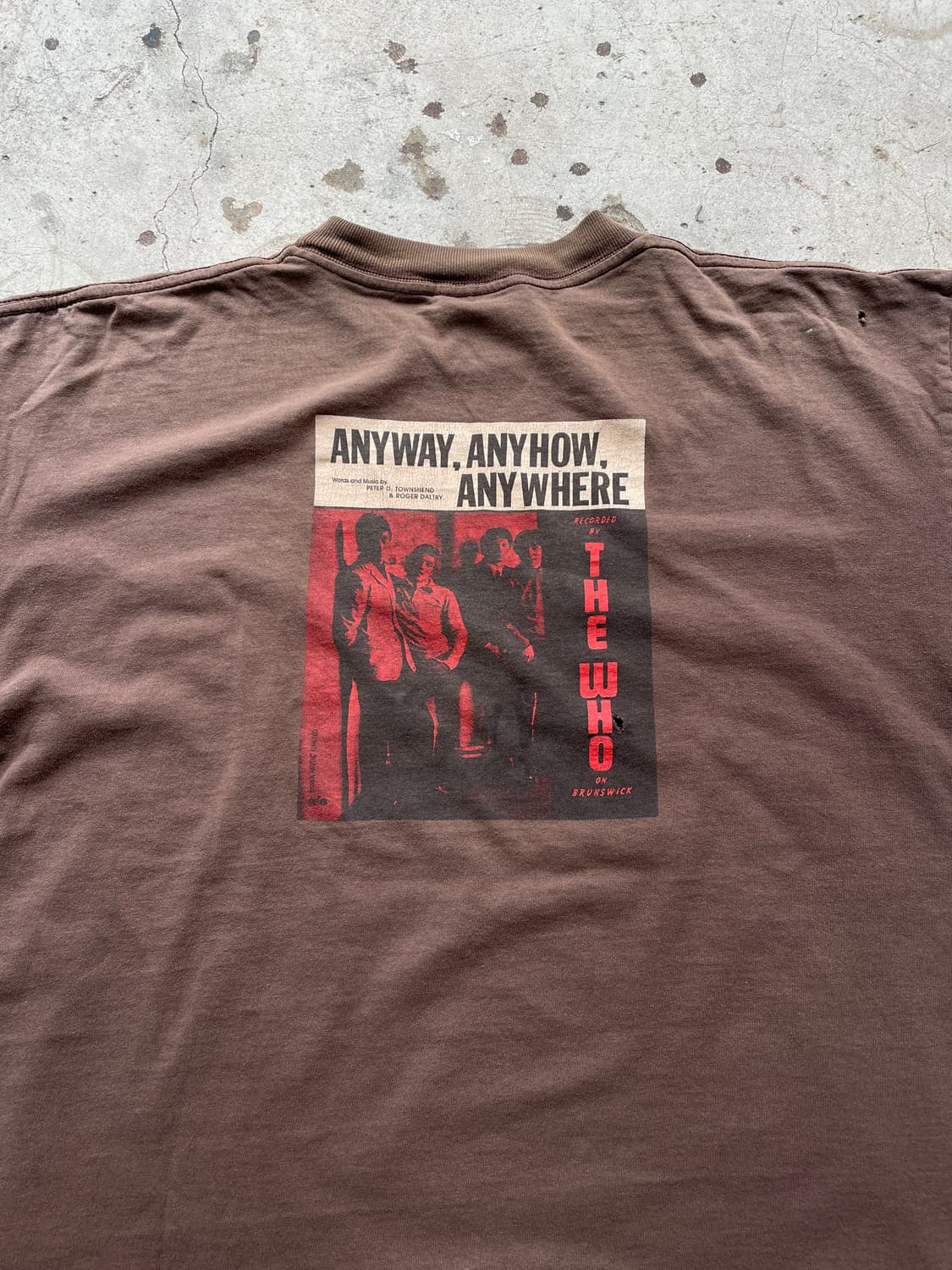 90s The Who Distressed Band T-shirt  상품이미지7