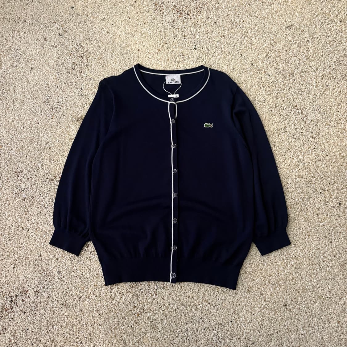 라코스테 긴팔 가디건⭐️330 상품이미지1