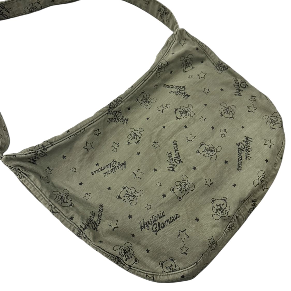 히스테릭글래머 퍽베어 숄더백 카키 상품이미지4