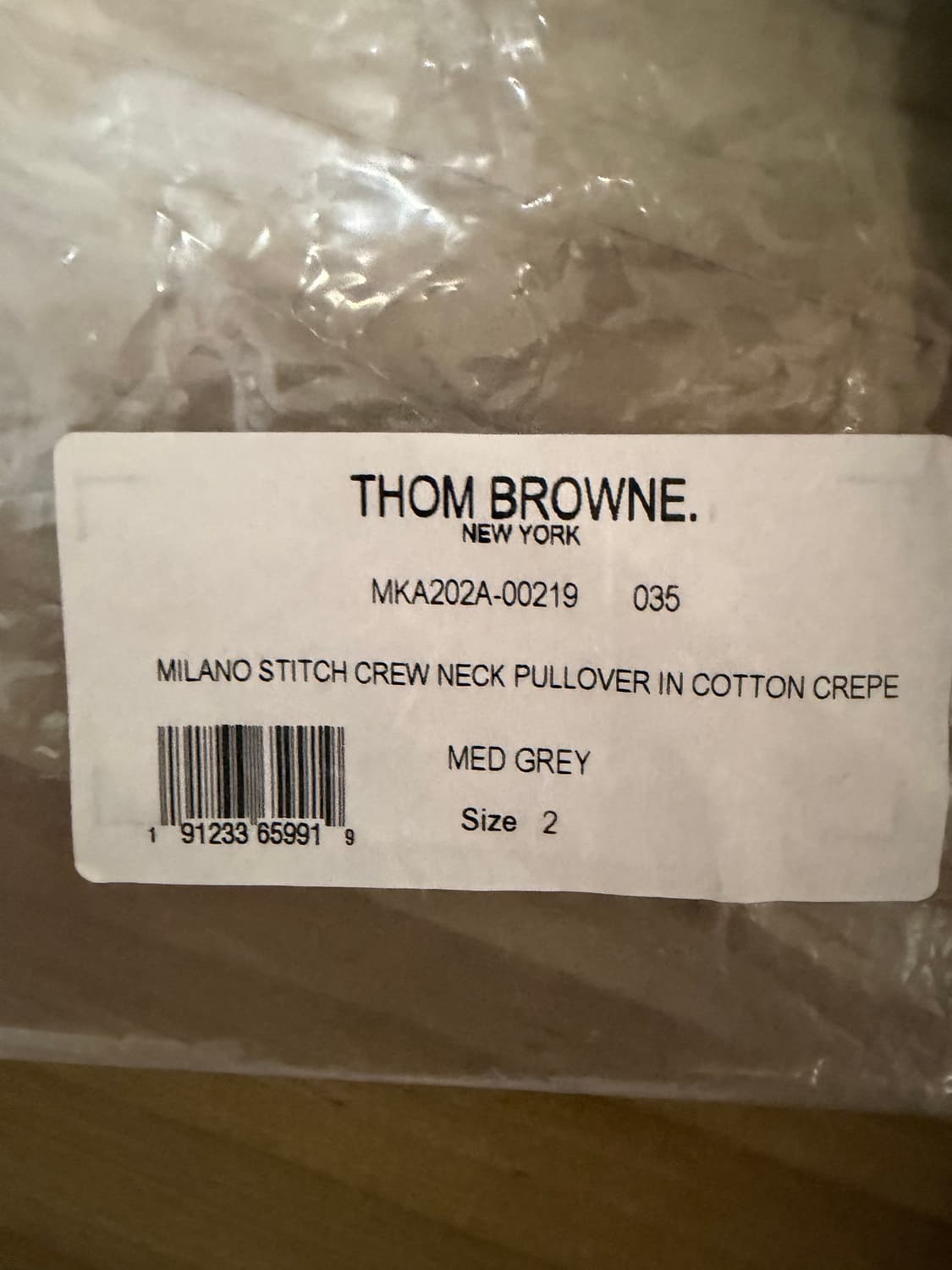 톰브라운 밀라노스티치 니트 2size 상품이미지5