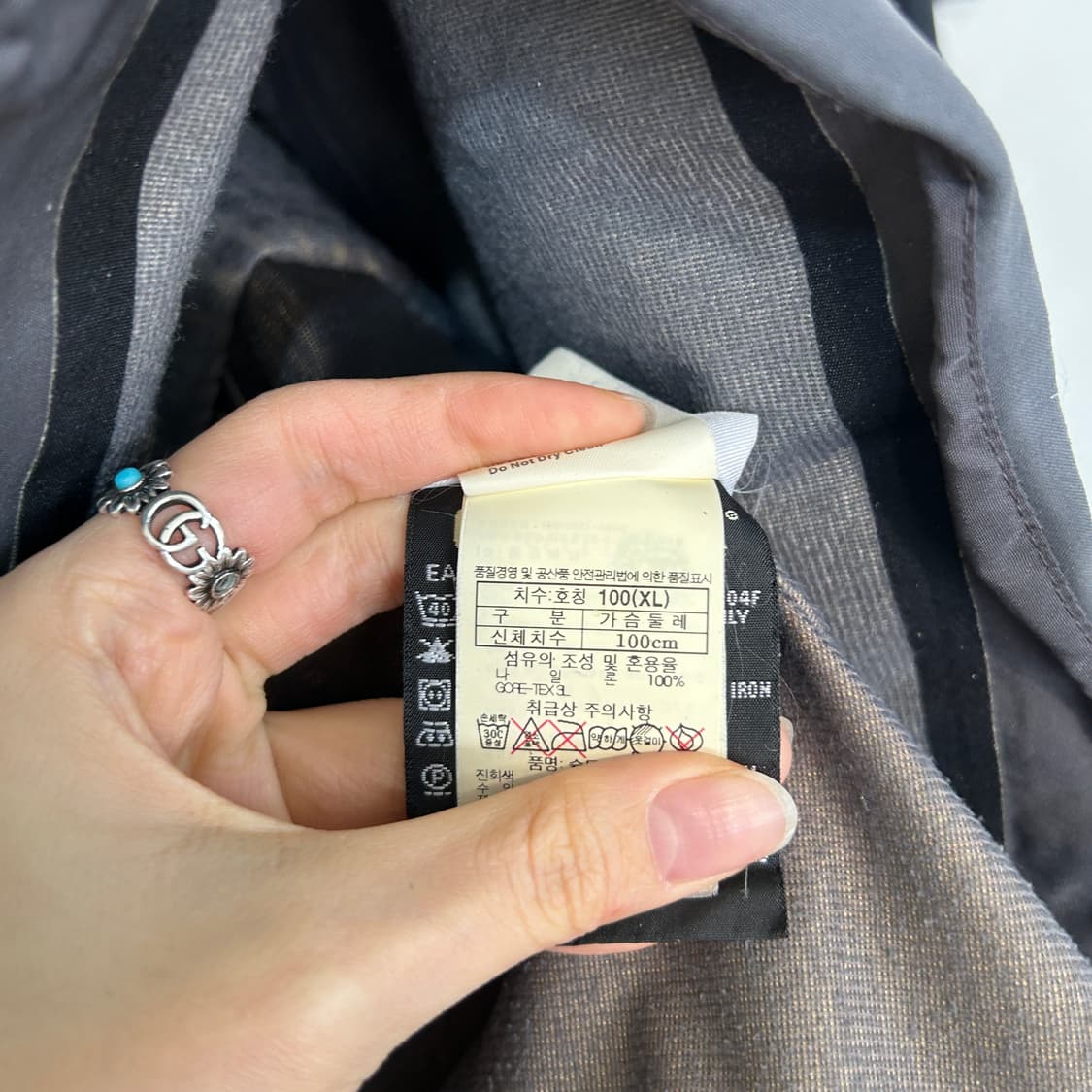 블랙야크 남성 고어텍스 바람막이 100  상품이미지4