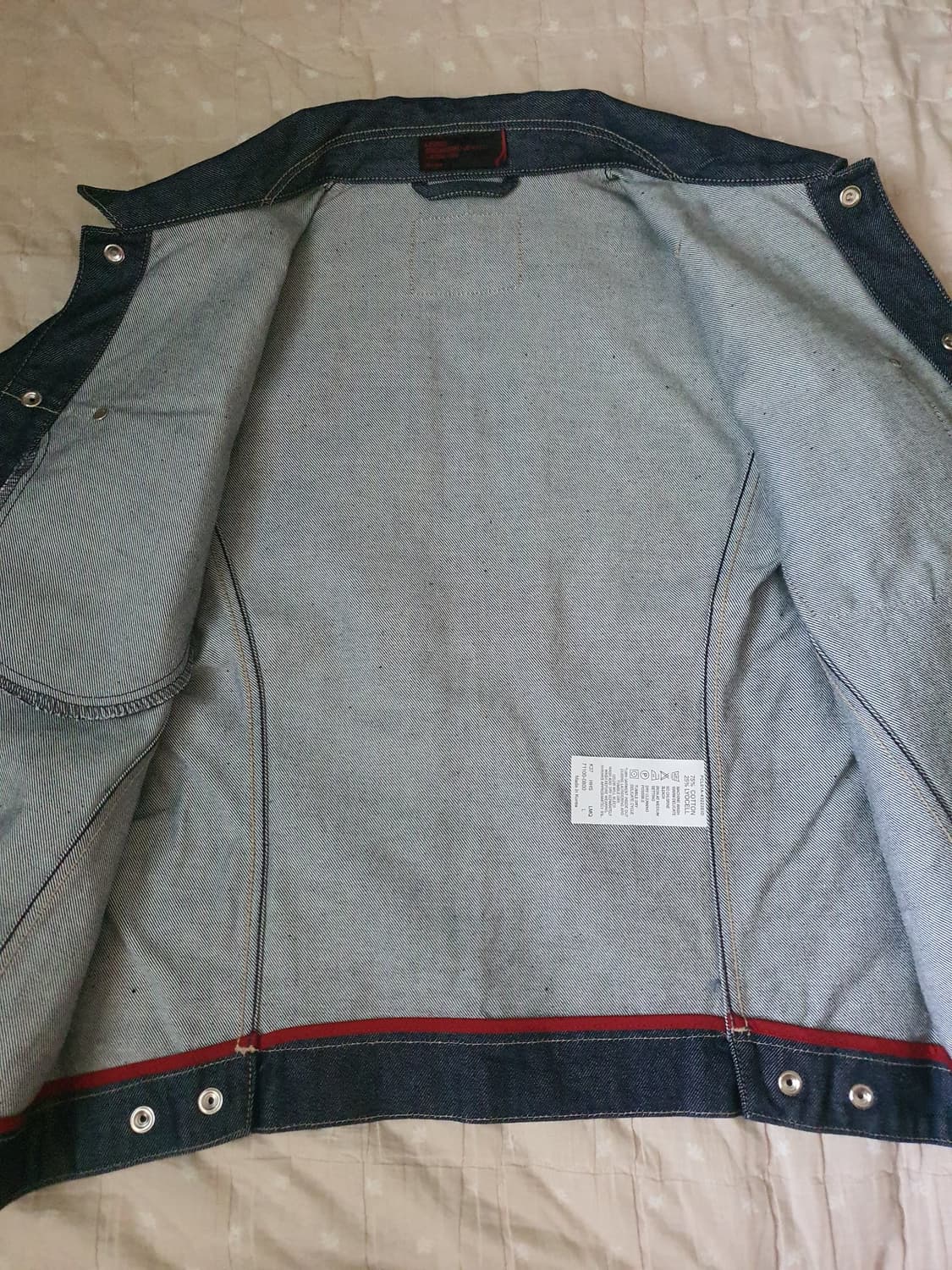 리바이스 Levi's 엔지니어드 진 트러커 데님 자켓 L 데드스탁 상품이미지3