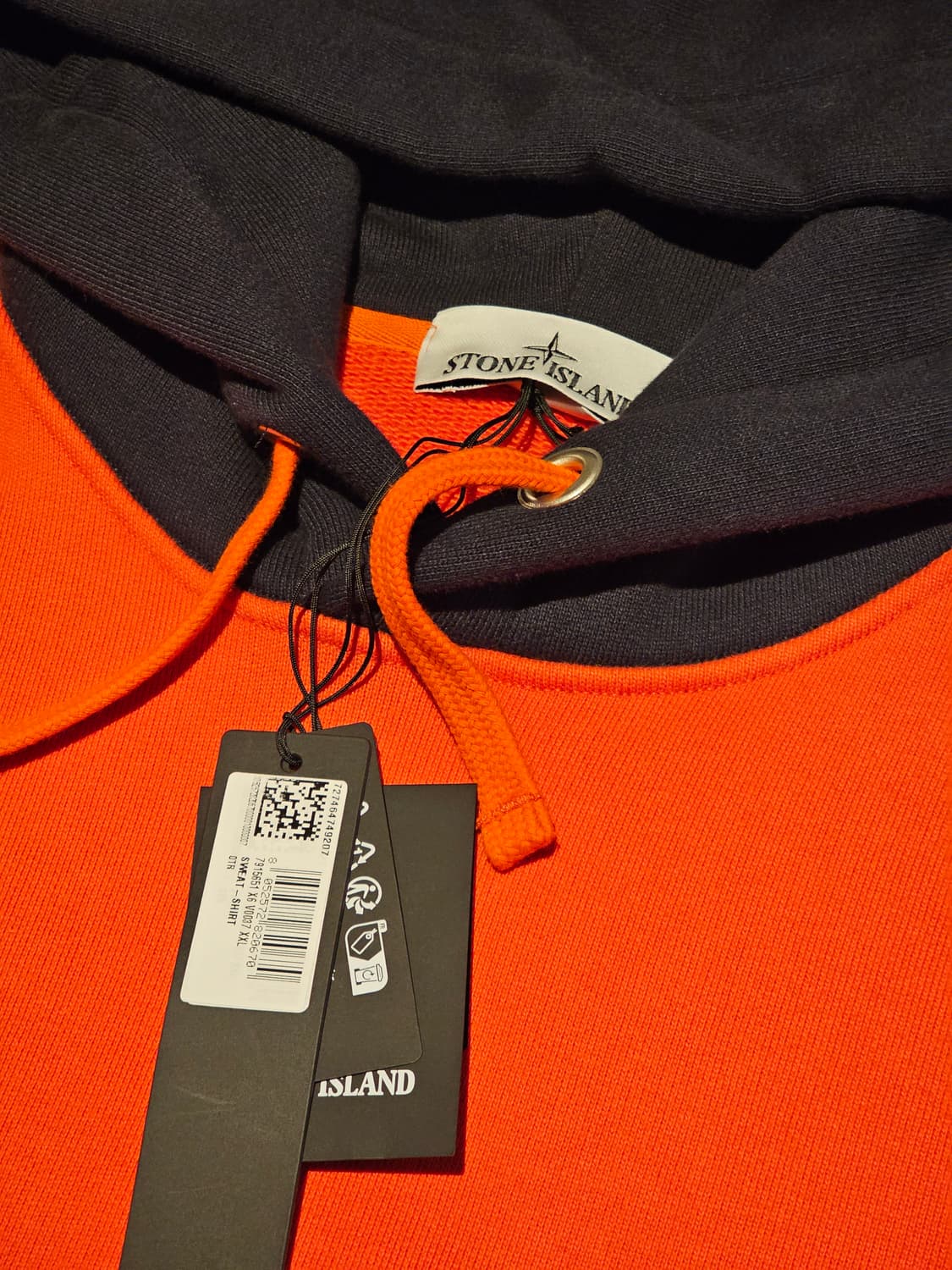 스톤아일랜드 마리나 헤비 코튼 플리스 후드 스웨트셔츠(새 상품) 상품이미지3