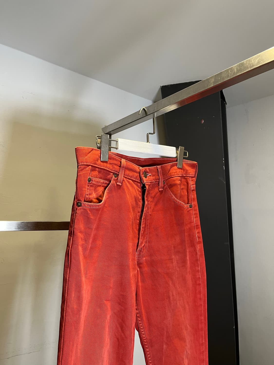 Red Color Boots Cut Pants 상품이미지6