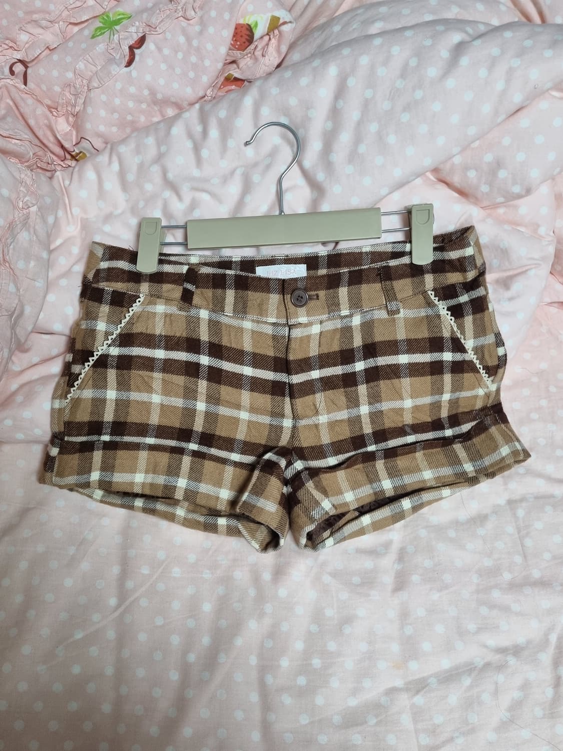 리즈리사 반바지 큐롯 라떼갸루 엑시즈팜  상품이미지1