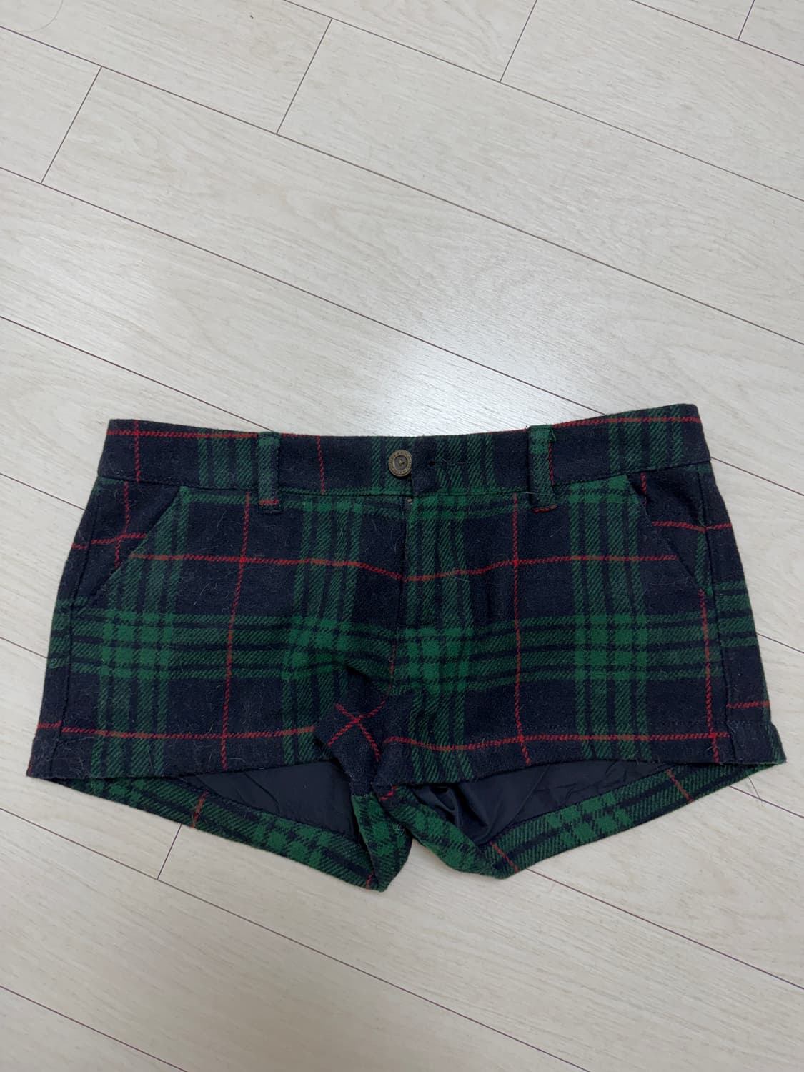 (희귀)아베크롬비 울 숏팬츠 크리스마스 상품이미지1