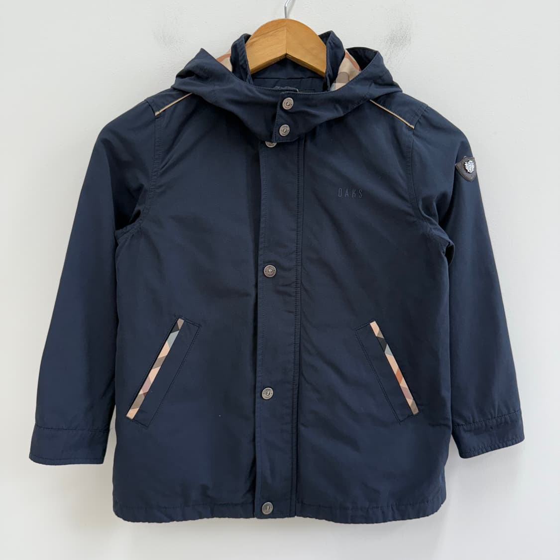 [130/9Y] 닥스 키즈 아동 안감 누빔 후드 코트 자켓 3730 상품이미지1