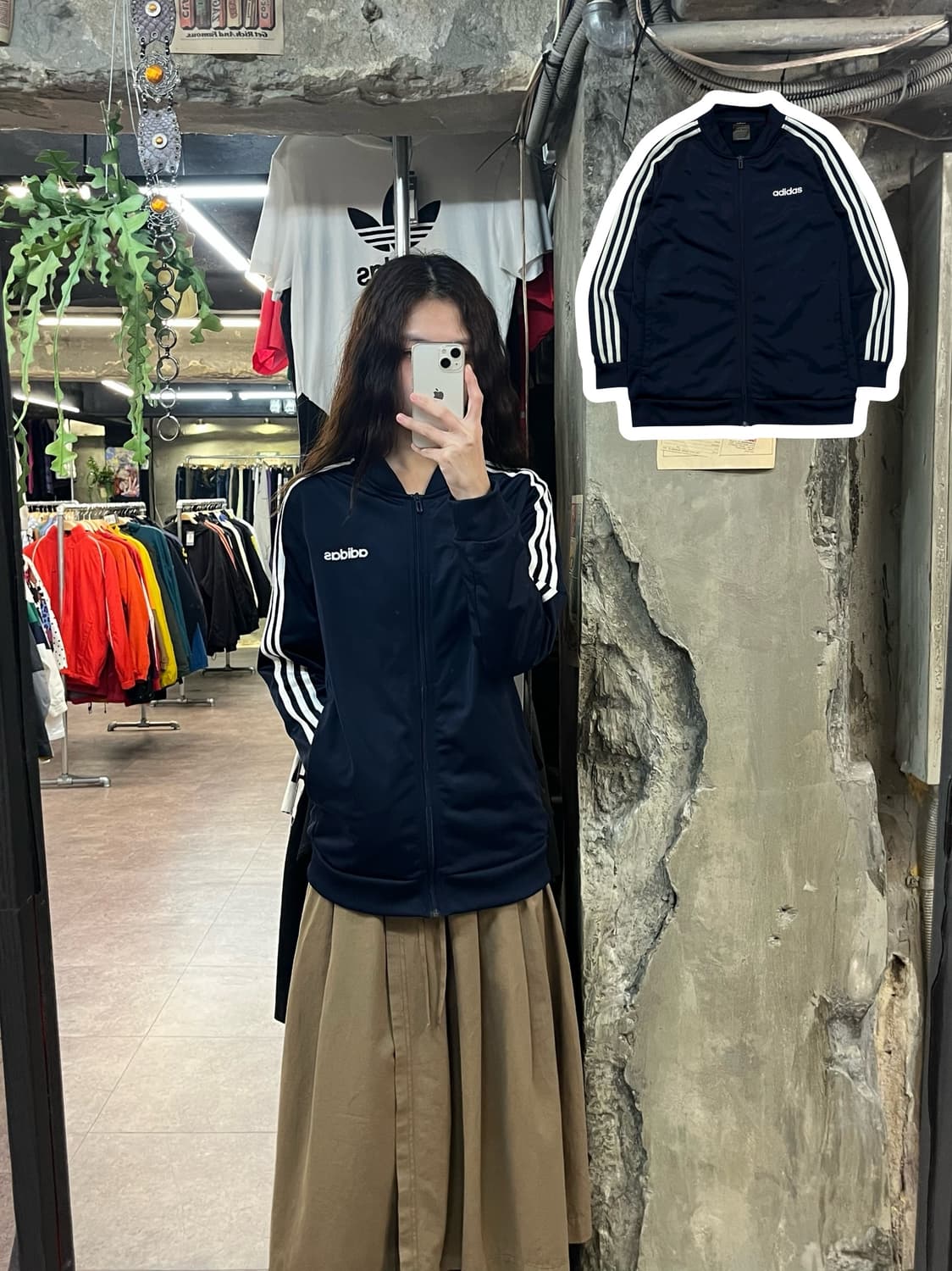 아디다스 져지 네이비 L #csz1954 상품이미지1