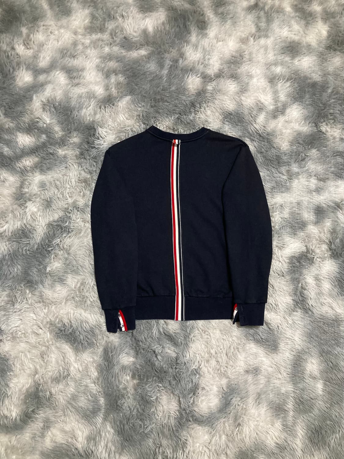 [2 size] 톰브라운 백삼선 맨투맨 상품이미지2