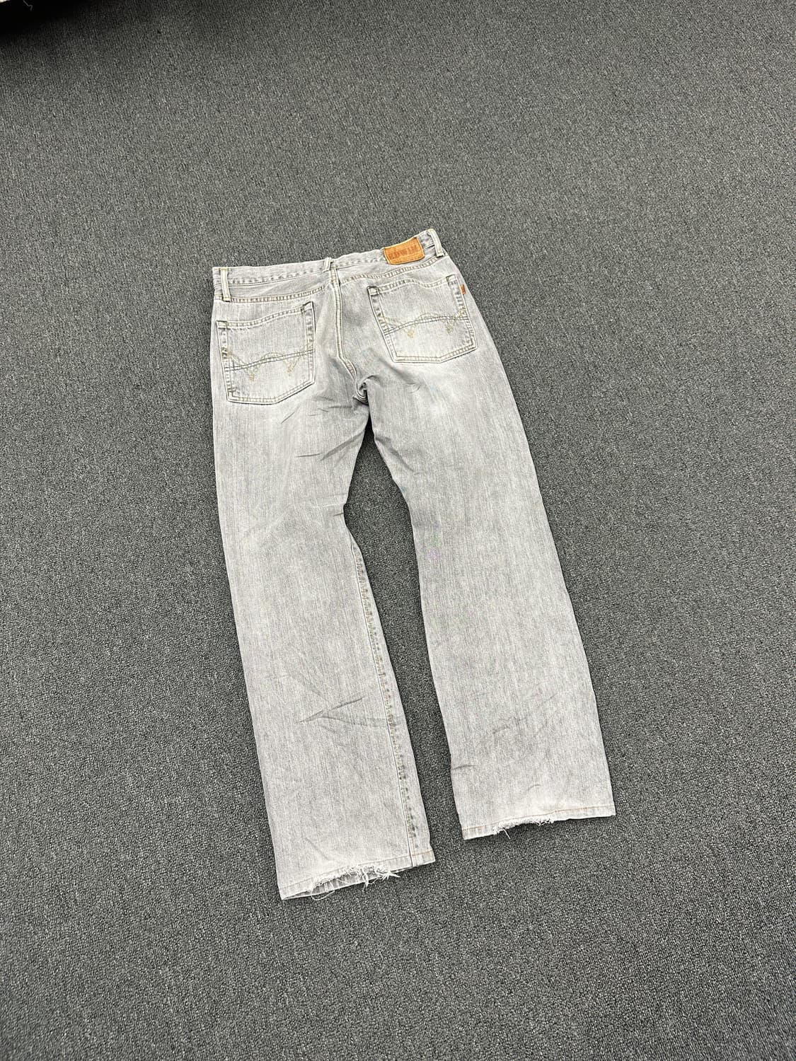 33) 에드윈 505zx 그레이 워싱 데님팬츠 상품이미지3