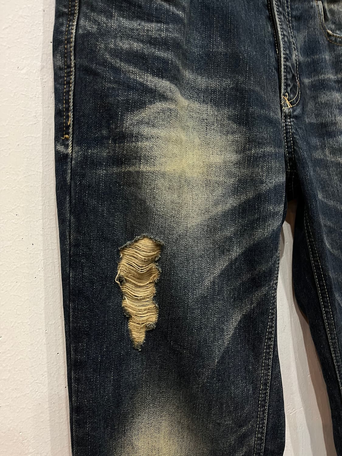 시리즈 데미지 워시드 데님팬츠 31 상품이미지3