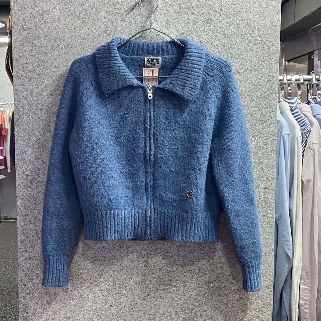 마리떼프랑소와저버 울 니트 집업 B3229 상품이미지2