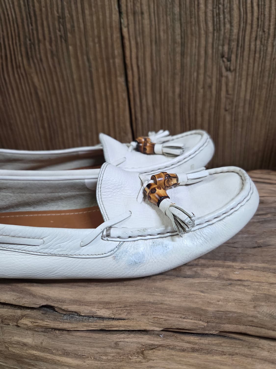 구찌 화이트 드라이빙 로퍼 상품이미지4