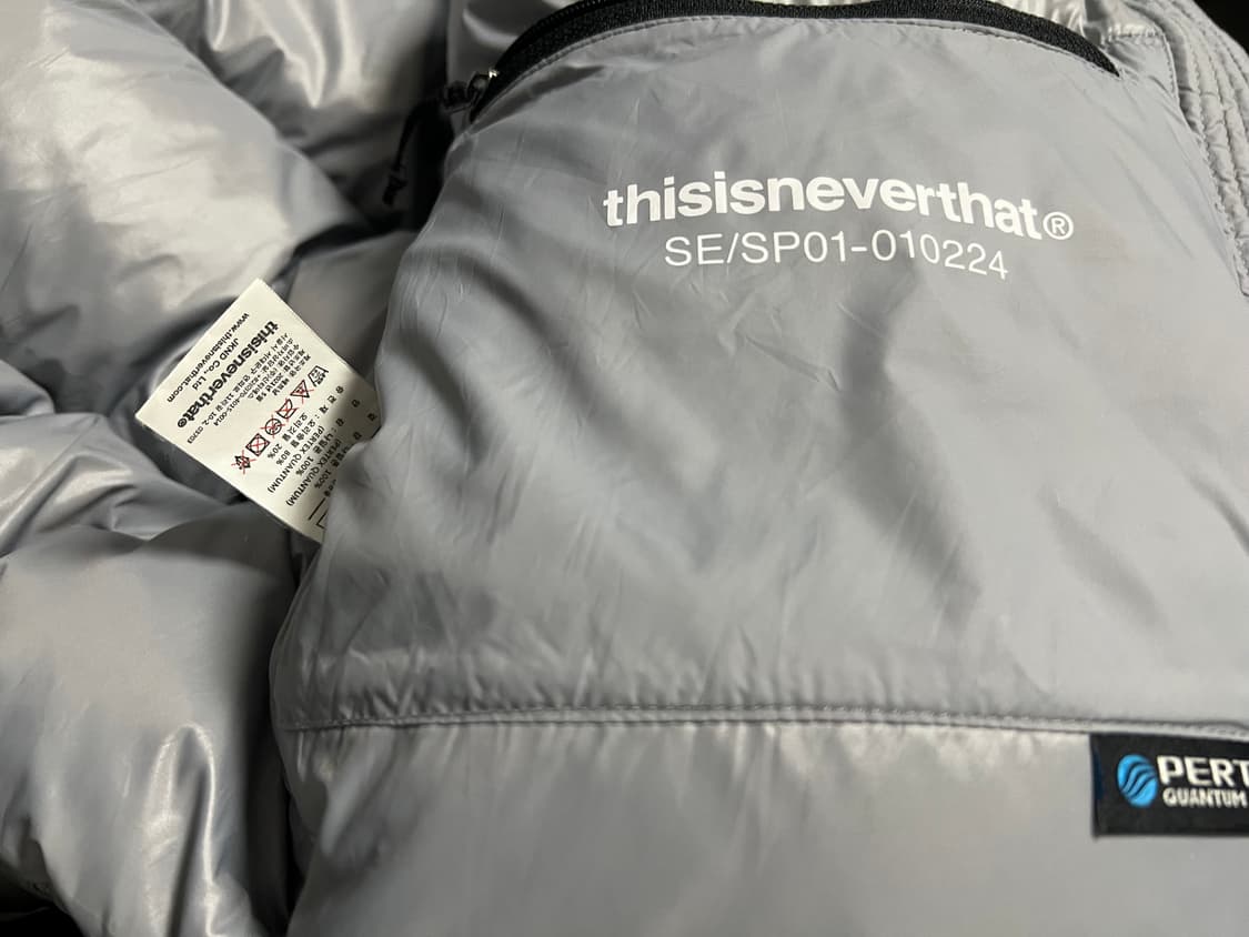 디스이즈네버댓 퍼텍스 푸퍼 패딩 (M) 판매 상품이미지4