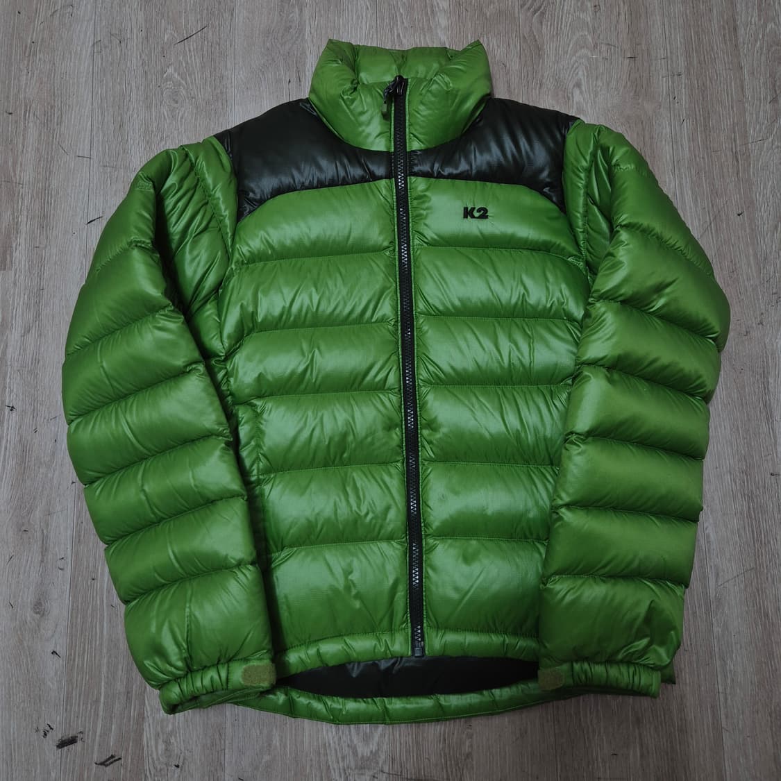K2 케이투 배색 덕다운 경량패딩 점퍼 S(90) 상품이미지1