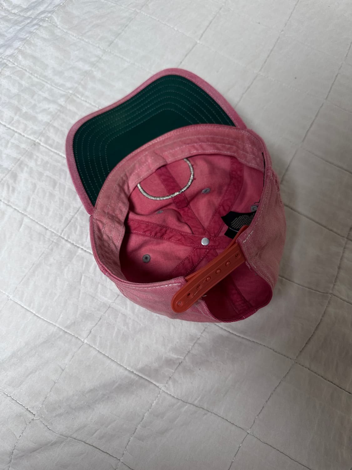 더블알앨 볼캡 핑크 상품이미지2