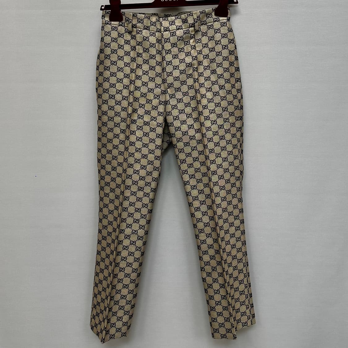 구찌 GG 모노그램 스트레이트 팬츠 (27)  상품이미지1