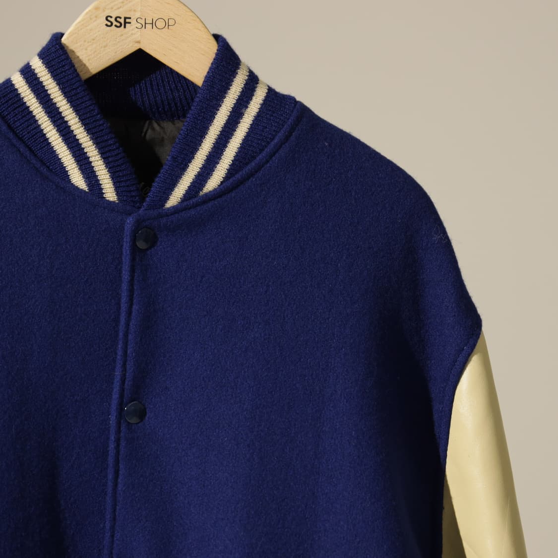 USA VINTAGE 울 레더 바시티 자켓 상품이미지3