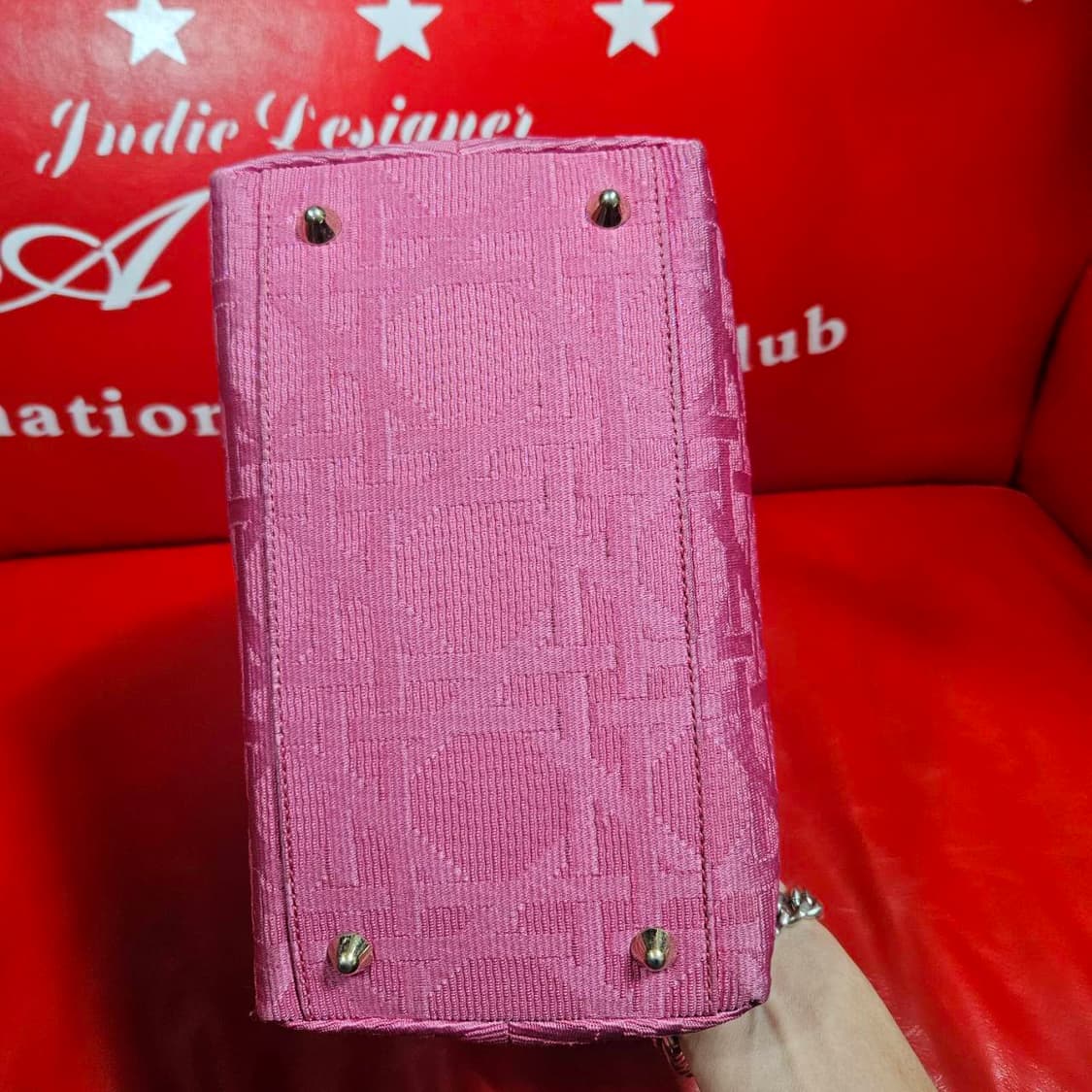 Christian Dior 빈티지 핫핑크 레이디 토트백  상품이미지6