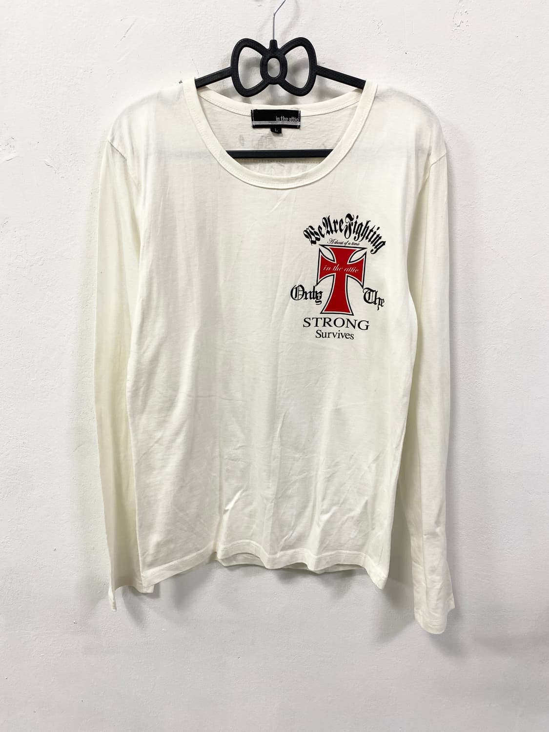 [IN THE ATTIC] 크로스 이글 펑크 롱슬리브 상품이미지5