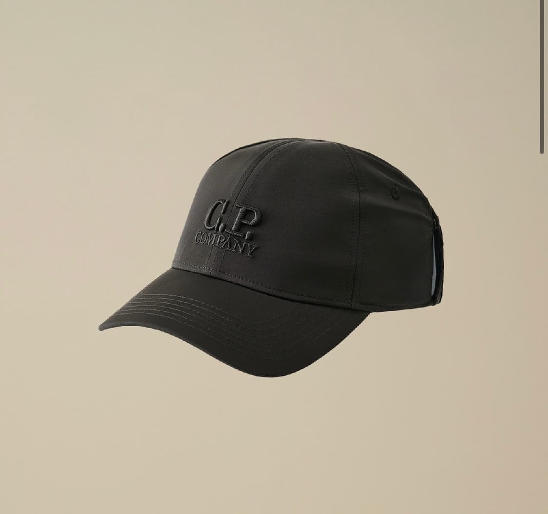 25SS CP컴퍼니 크롬-R 고글 볼캡 (블랙) 상품이미지1