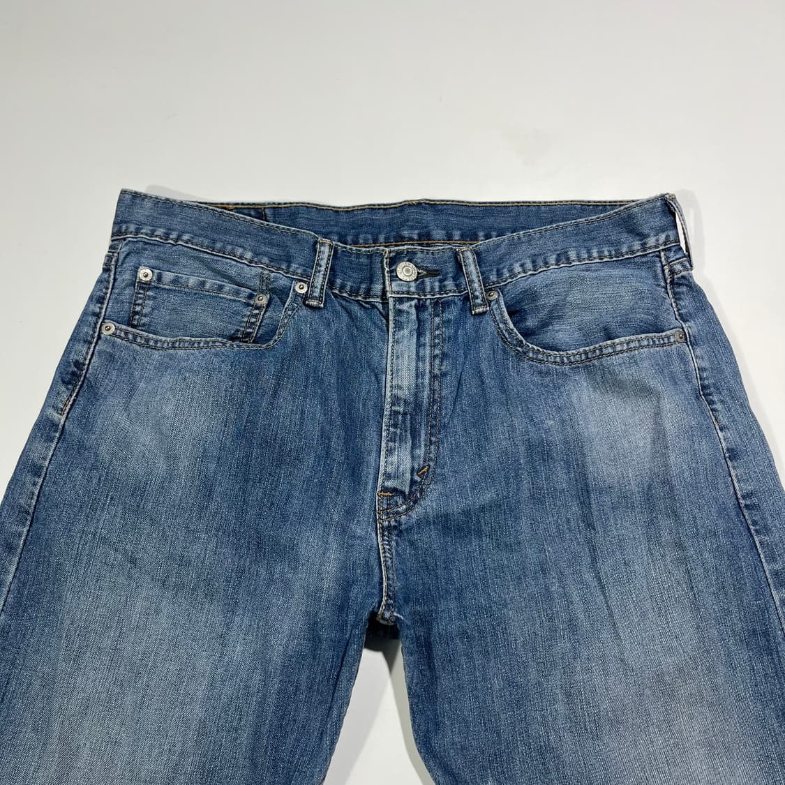 리바이스 505 워싱 데님 팬츠  상품이미지2
