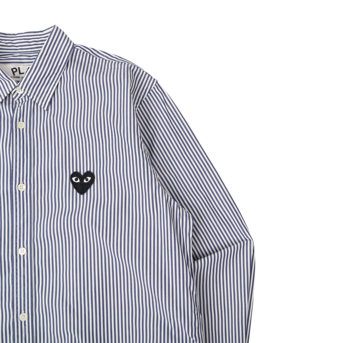 꼼데가르송 블루 스트라이프 셔츠 상품이미지3
