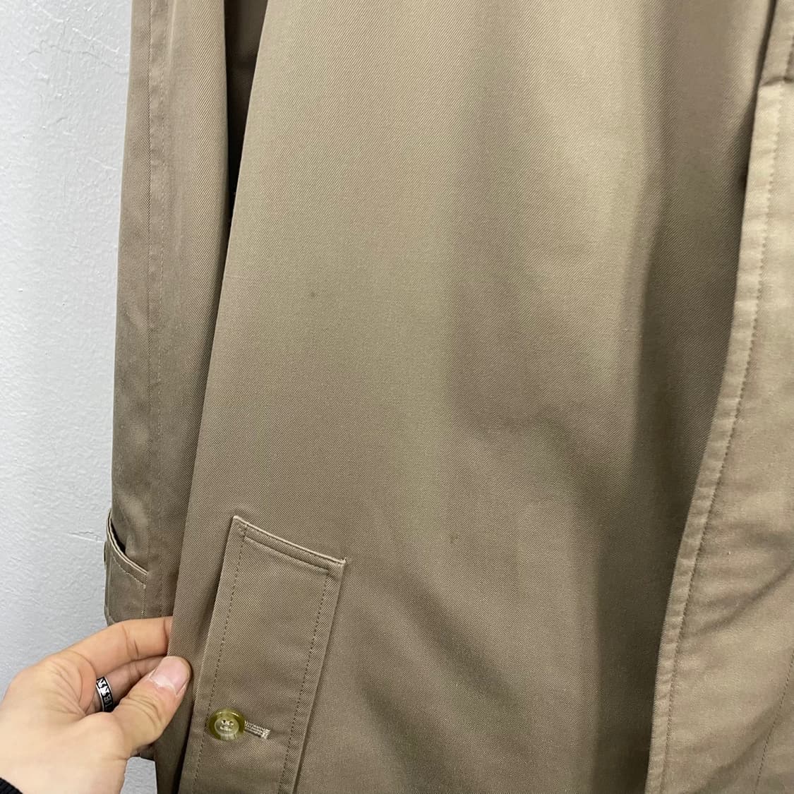 L 버버리 싱글 트렌치 롱코트 상품이미지9