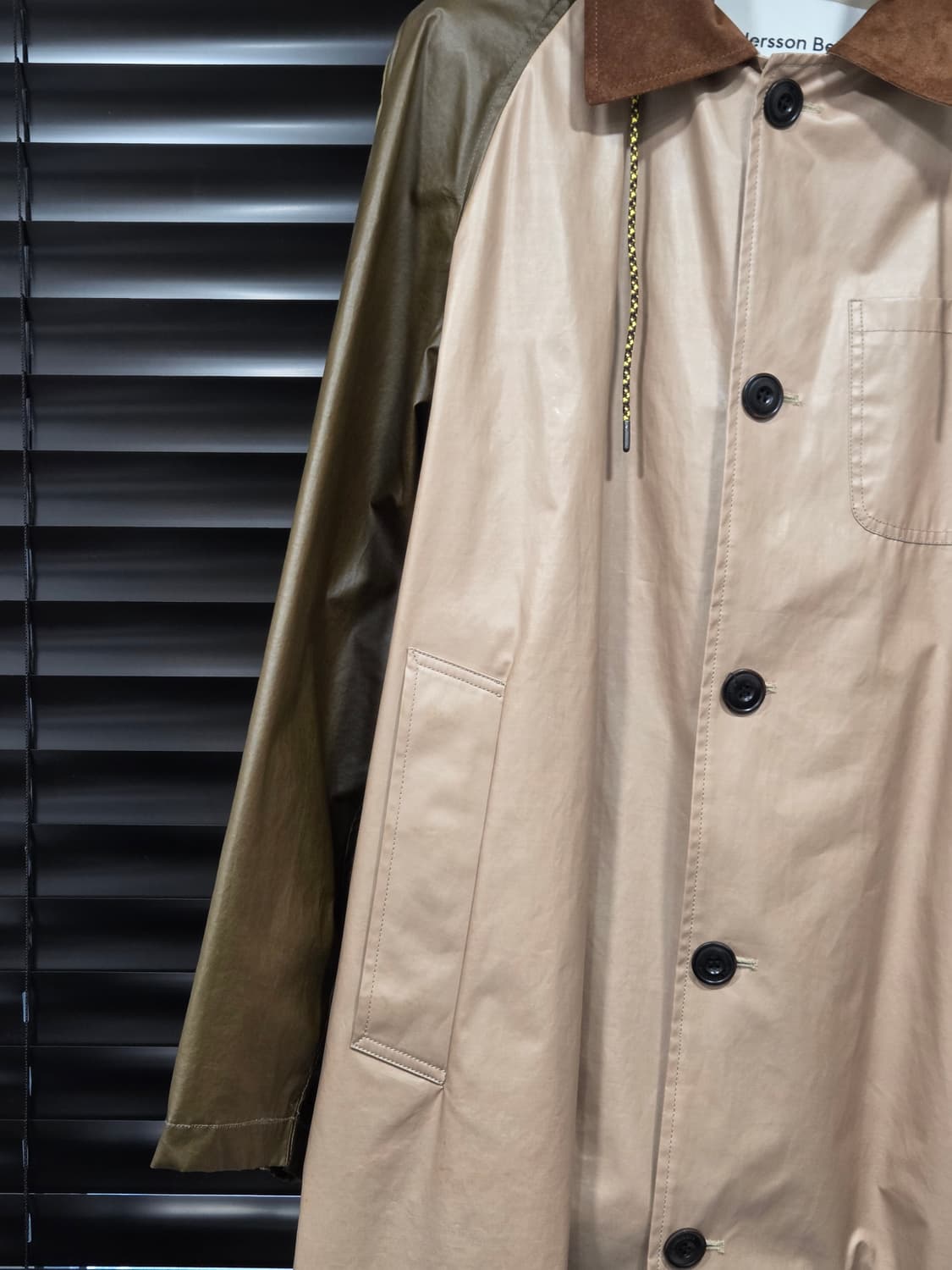 앤더슨벨 왁스 래글런 코트 M 상품이미지8