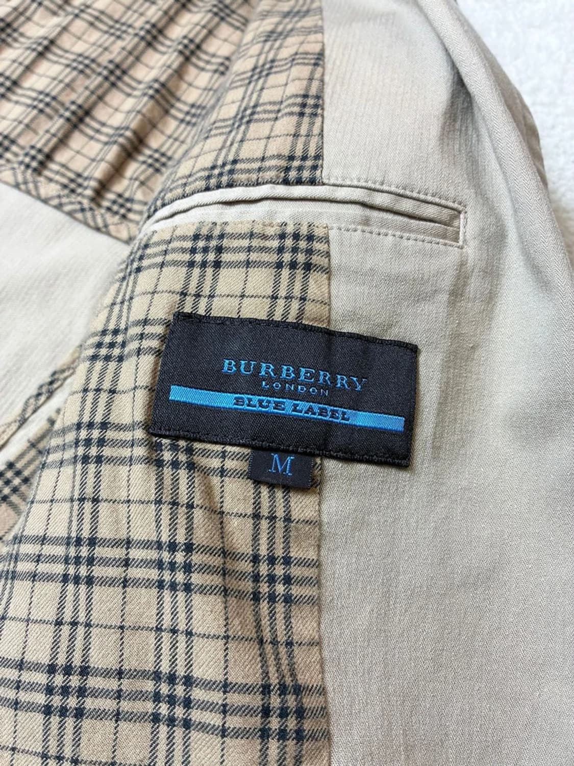 버버리 블루라벨 00's 재팬 유틸리티 블레이저 PN6516 상품이미지7