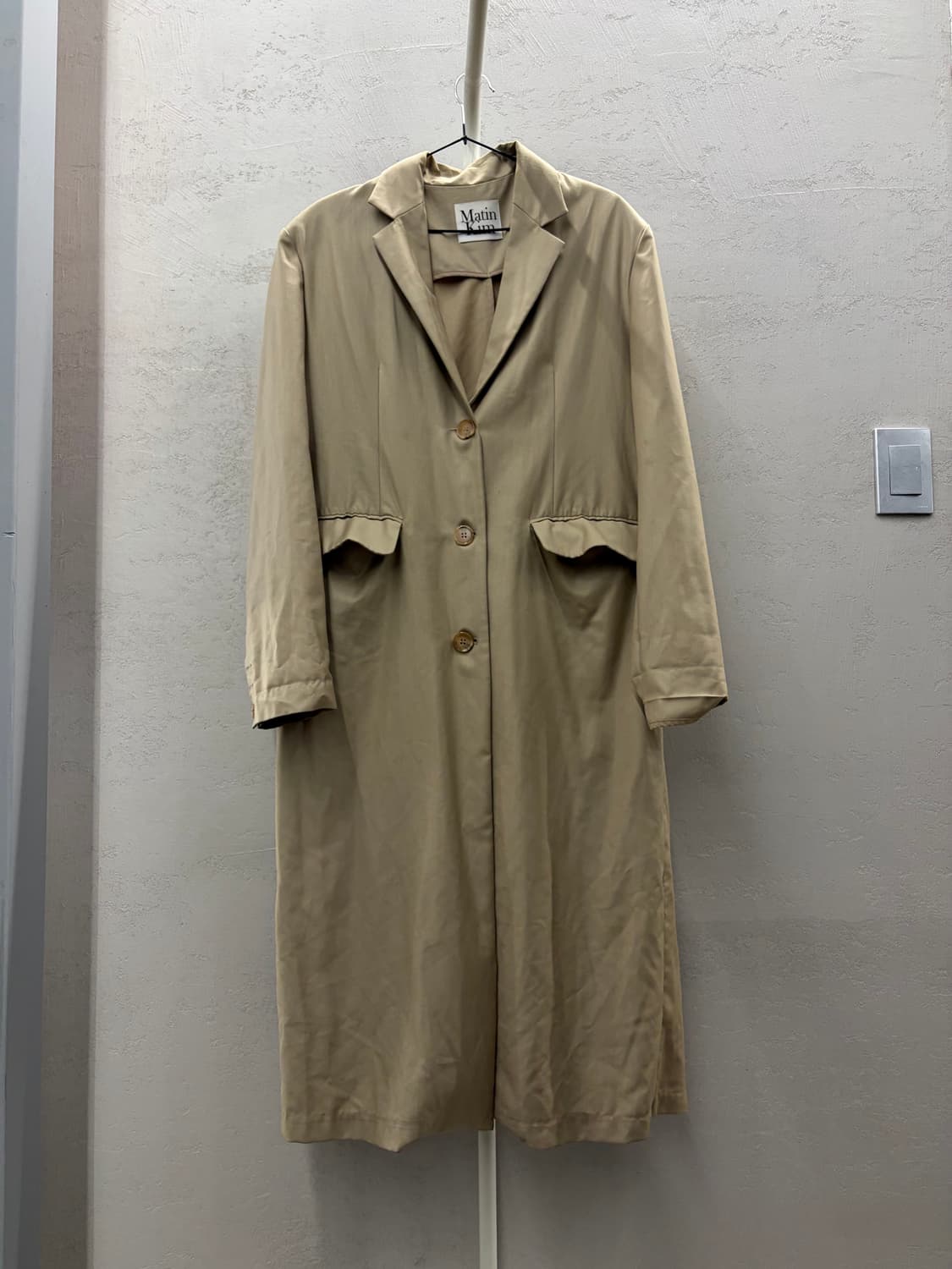 마뗑킴 베이지 트렌치 코트 상품이미지2
