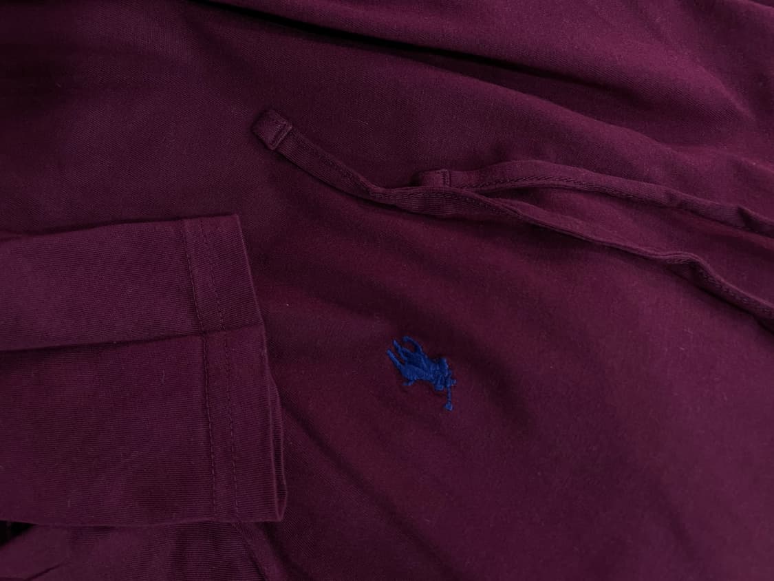 폴로랄프로렌/버건디 후드티(S) 상품이미지4