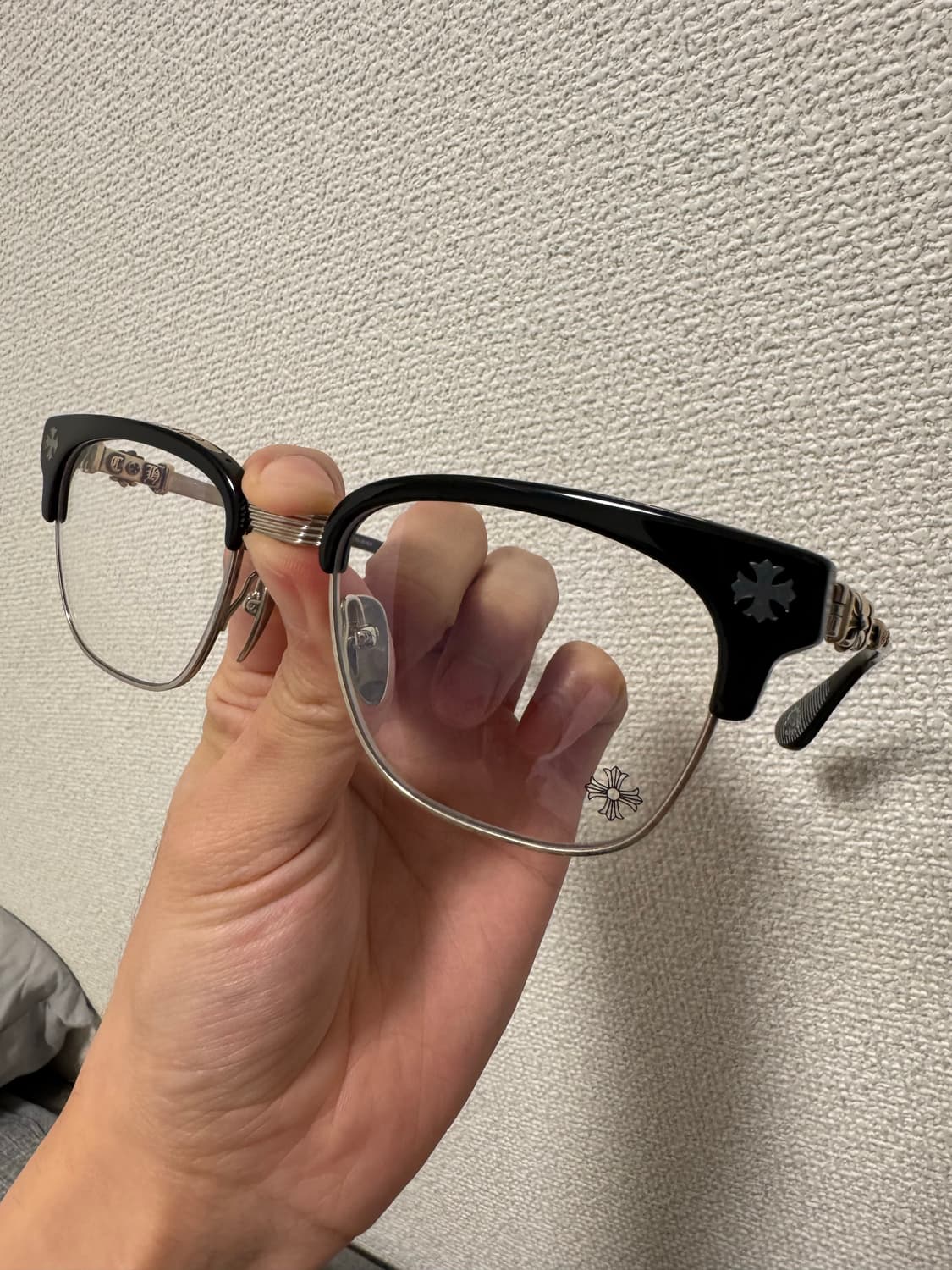 크롬하츠 보넨노이슈어2 블랙 실버 상품이미지5