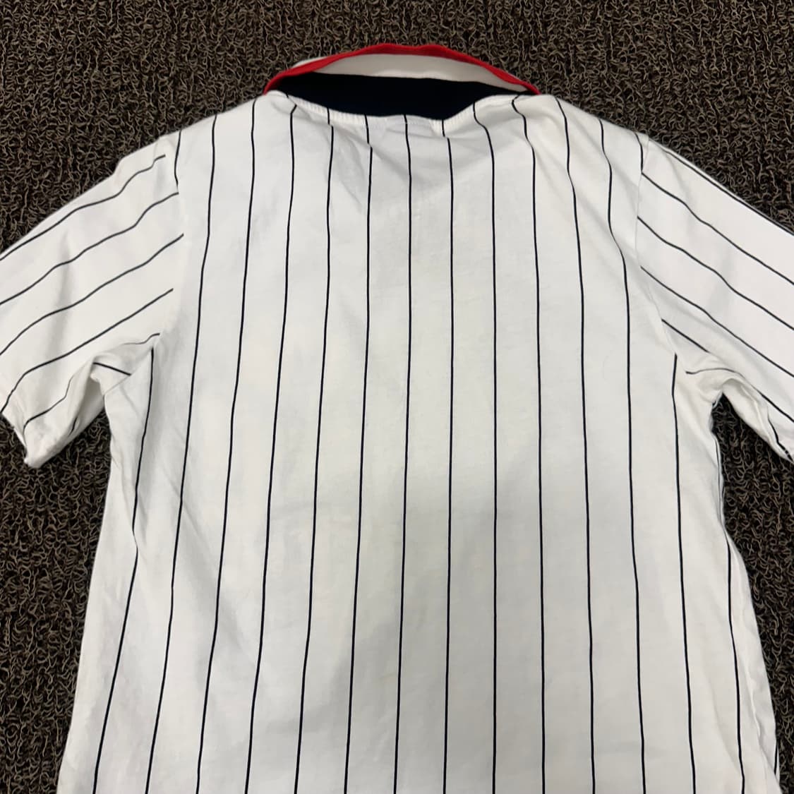 아디다스 여성 스트라이프 반팔티셔츠 화이트 85사이즈 상품이미지8