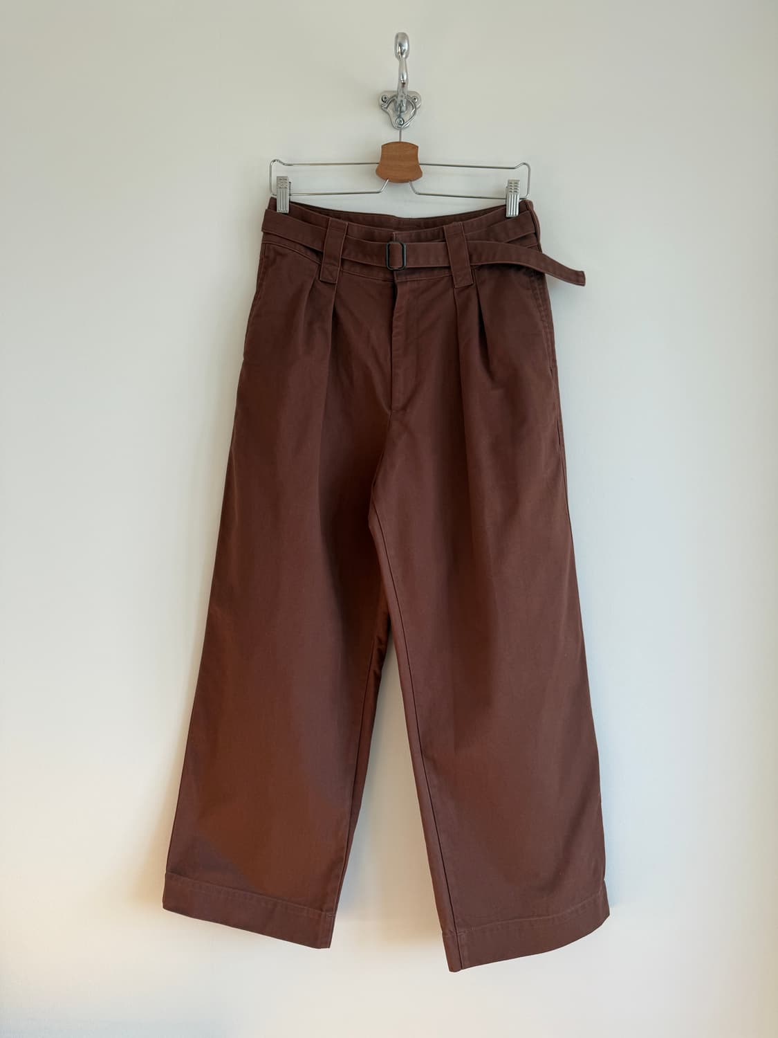 유니클로(UNIQLO) 와일드 벨트 팬츠 상품이미지1