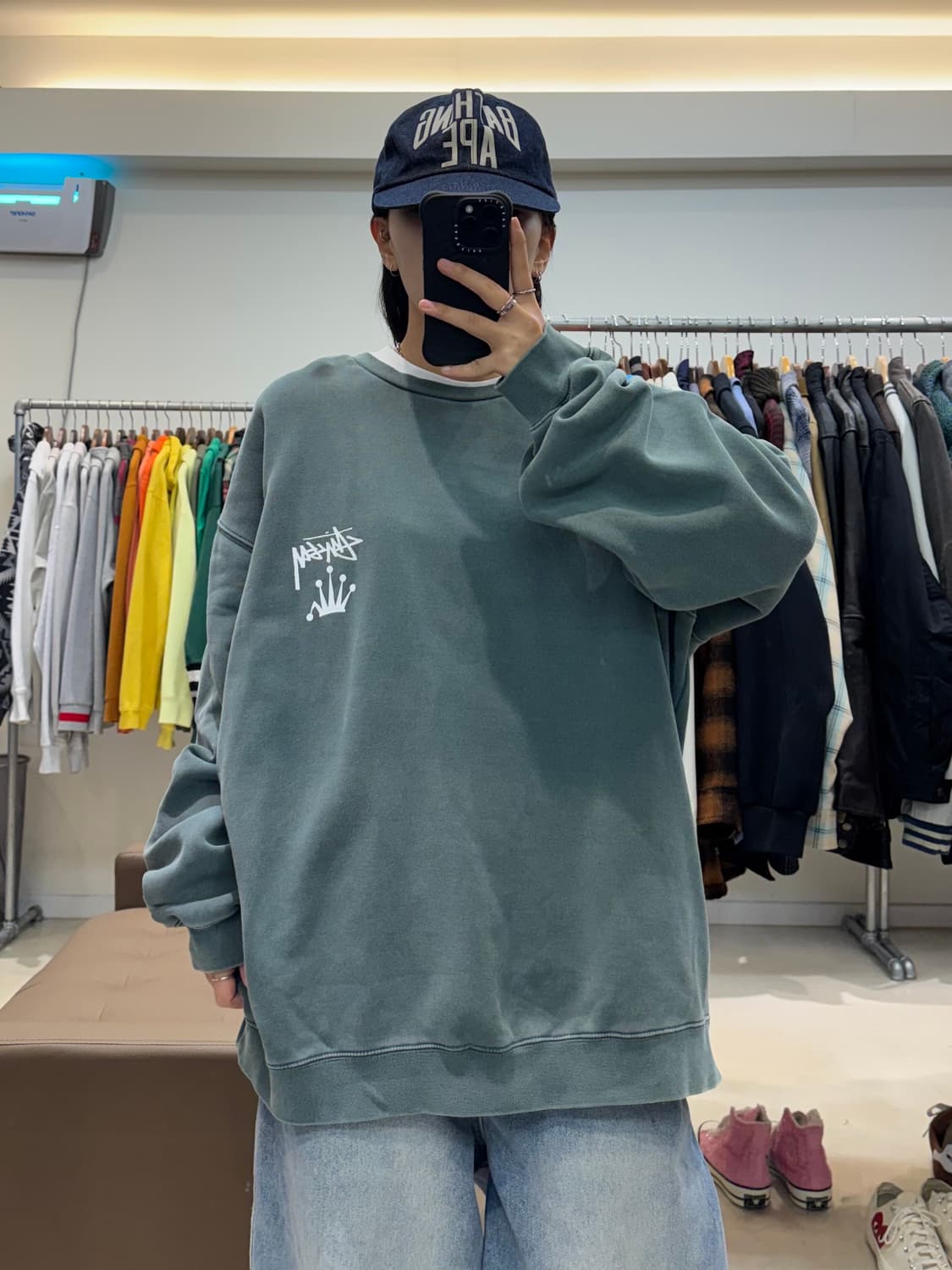 스투시 크라운 오스트레일리아 맨투맨 상품이미지9