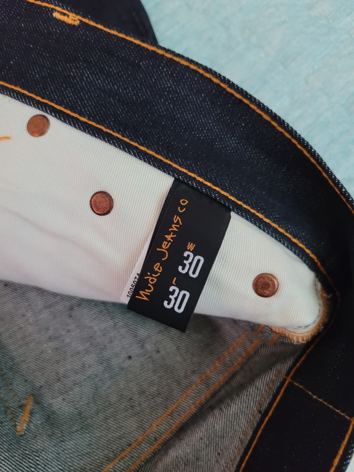 누디진 Nudie jean 피어리스프레디 드라이링 루즈테이퍼드 리지드진 상품이미지4