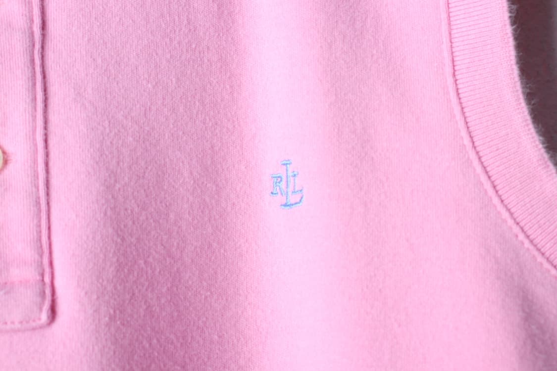 W(S-L) 폴로 랄프로렌 반팔 카라 티셔츠 민소매 핑크-H30350 상품이미지5