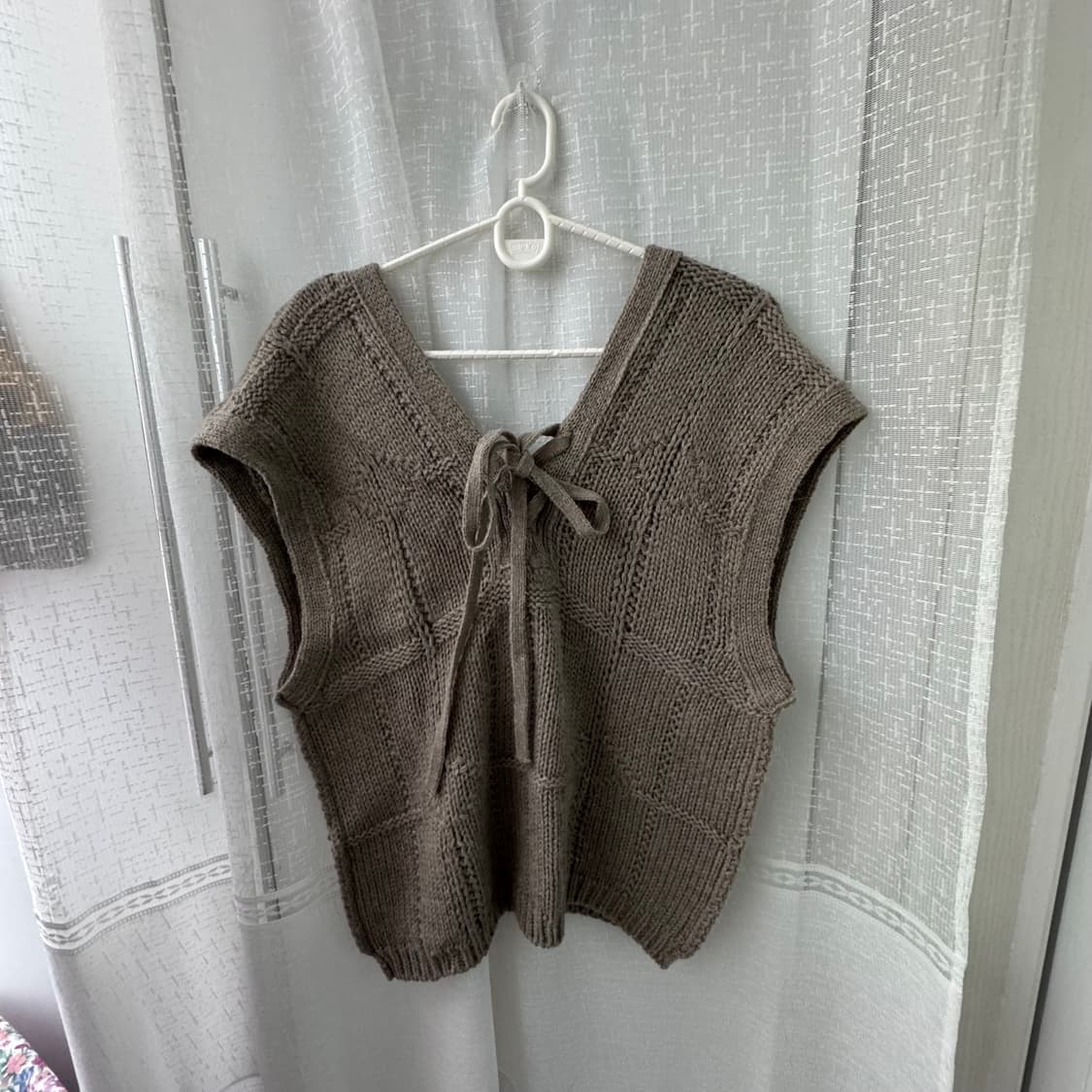 예쁜 니트 조끼 모리걸 빈티지 상품이미지2