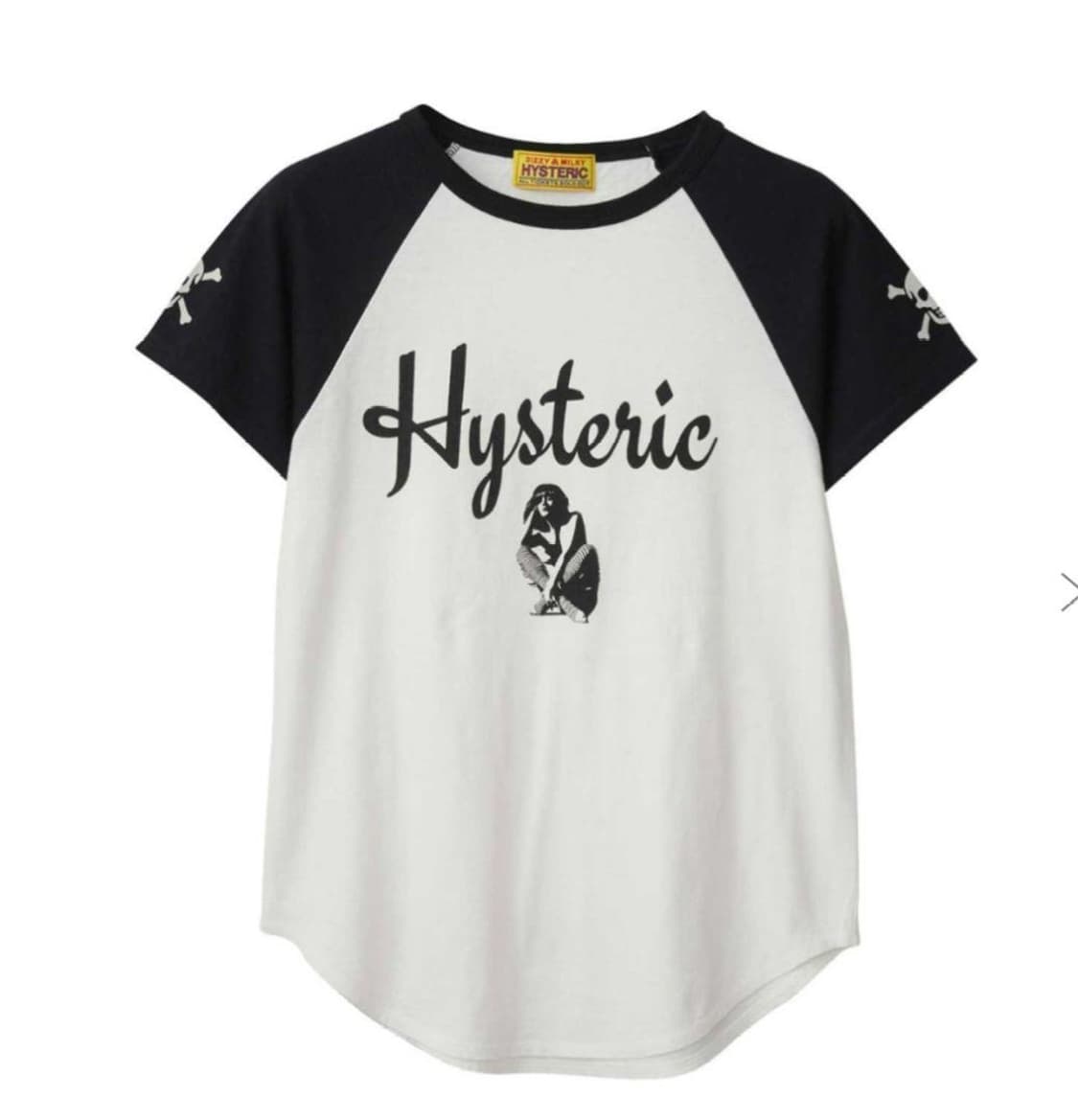 히스테릭글래머 해골 반팔 상품이미지1