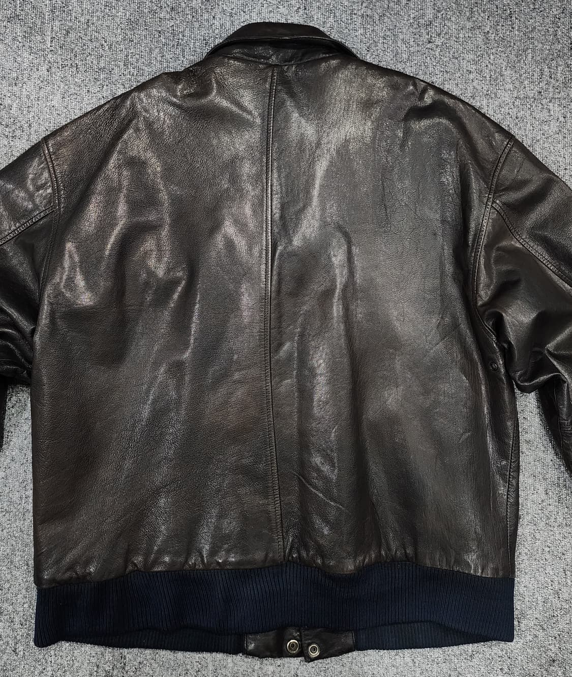 로빈슨 빈티지 A-2 플라이트 레더자켓 가죽자켓 L 상품이미지5