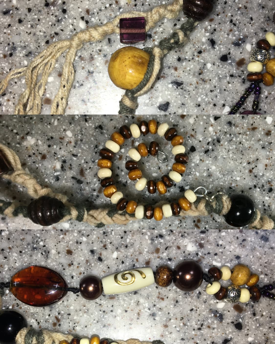 핸드메이드 비즈키링 상품이미지2