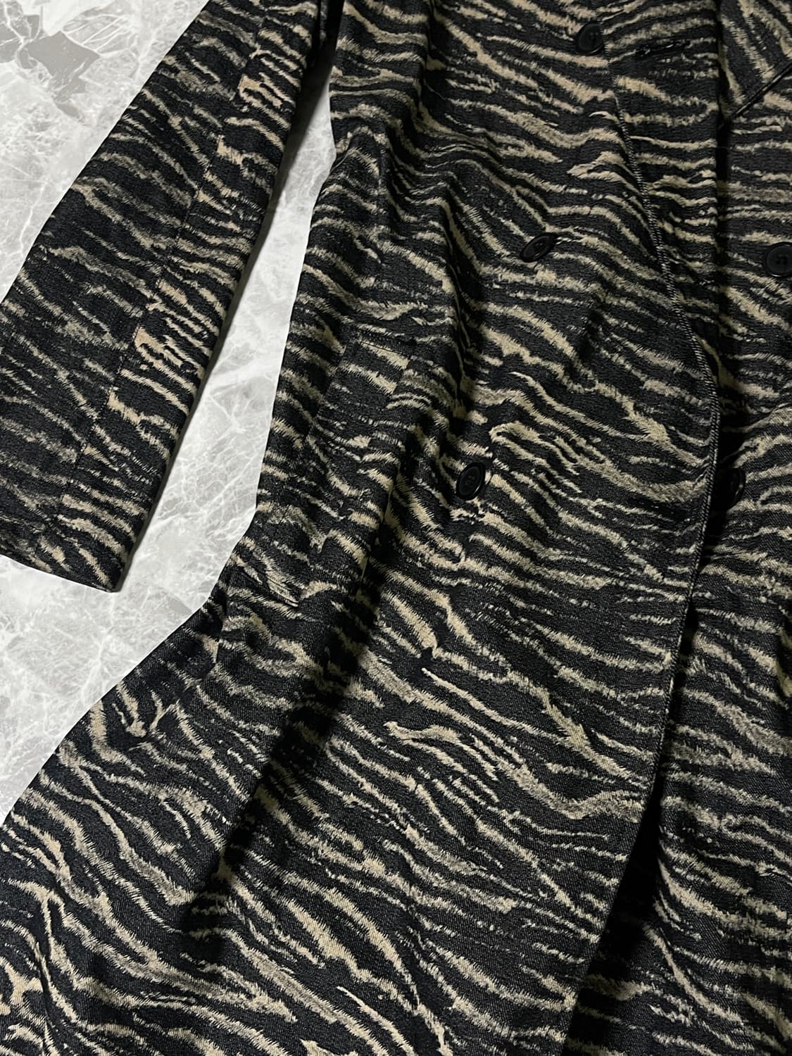 leopard trench coat 상품이미지4