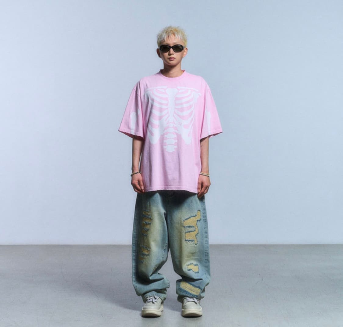 스키즘인듀싱 데미지 진 M 상품이미지6